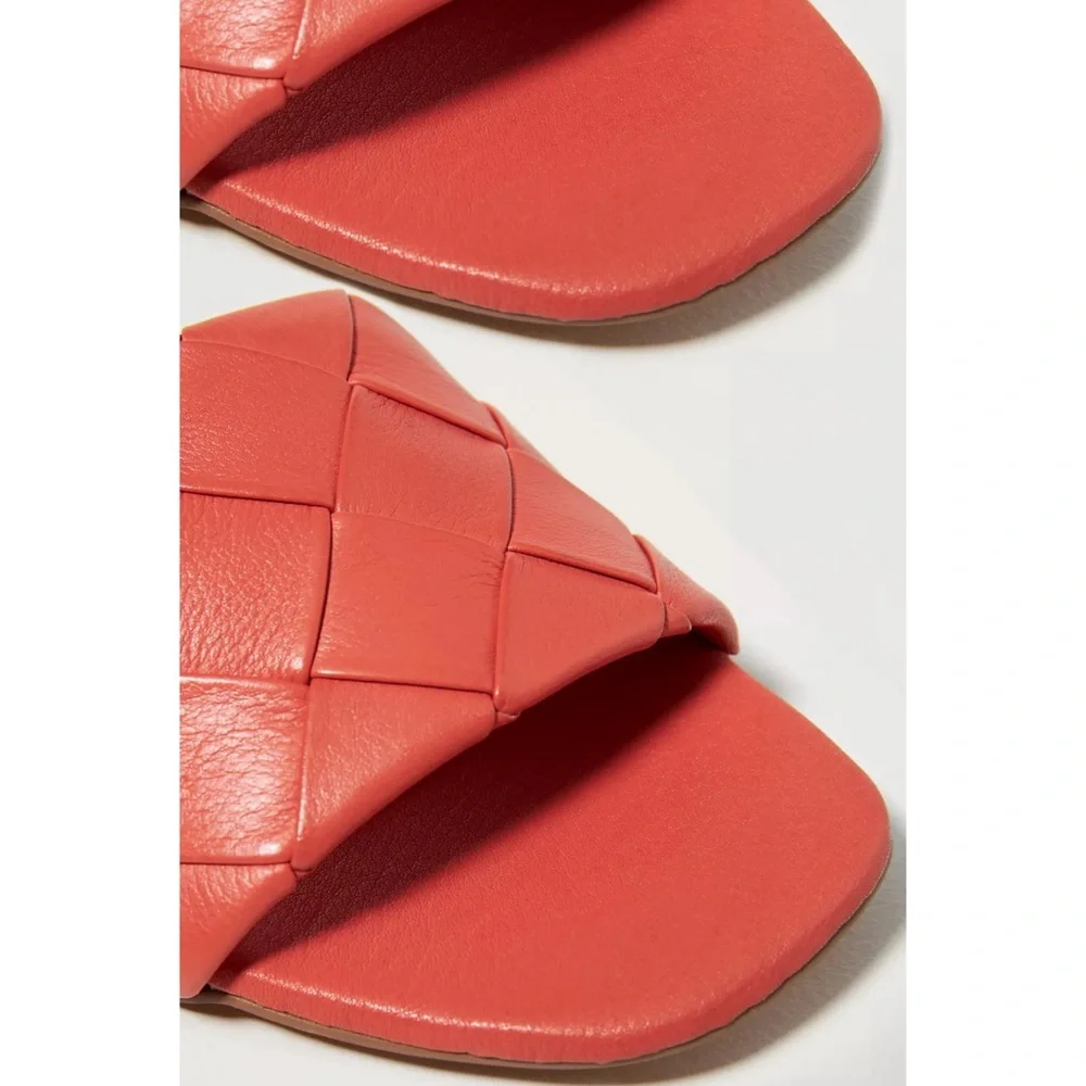Anthropologie Silent D Ayda Coral Slide Sandals NWT Size 9,  10 - Picture 3 of 10